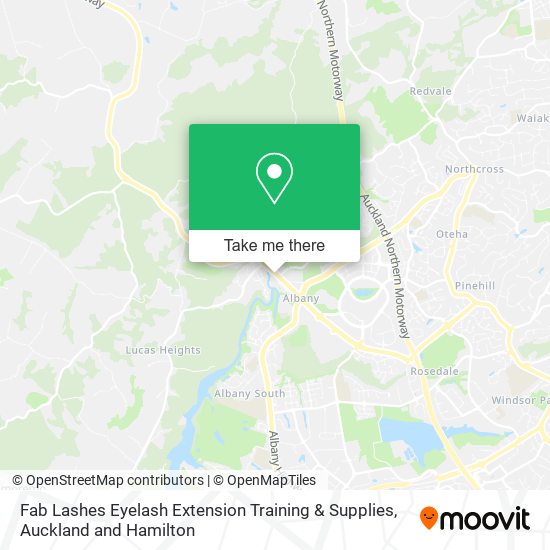 Fab Lashes Eyelash Extension Training & Supplies map