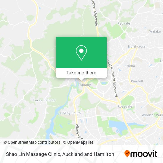 Shao Lin Massage Clinic map