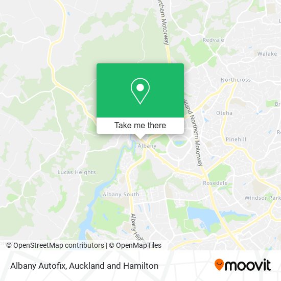 Albany Autofix map