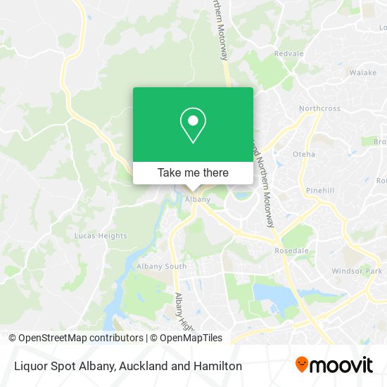 Liquor Spot Albany地图