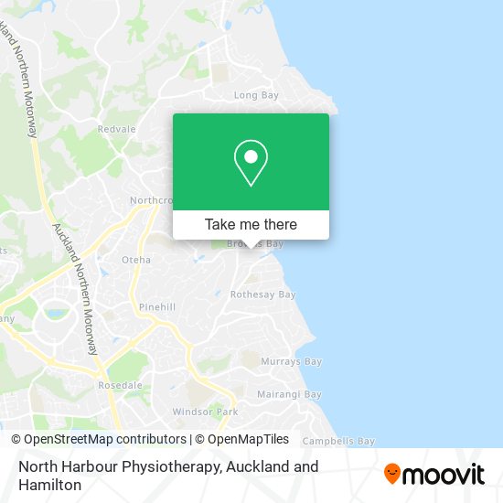 North Harbour Physiotherapy map