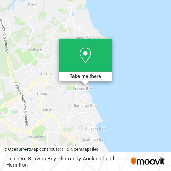 Unichem Browns Bay Pharmacy地图