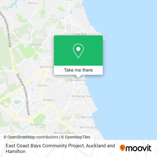 East Coast Bays Community Project地图