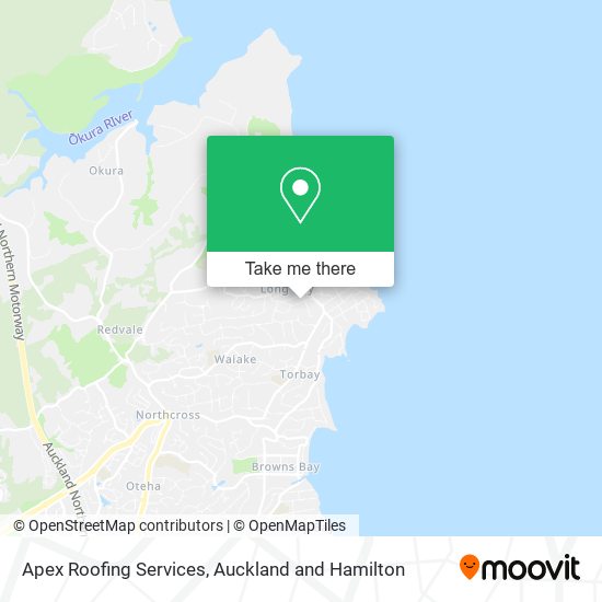 Apex Roofing Services map