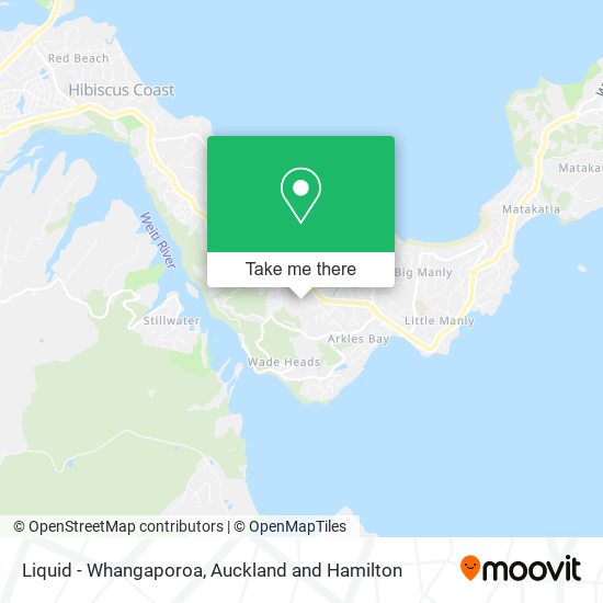 Liquid - Whangaporoa地图