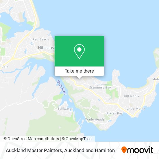 Auckland Master Painters map
