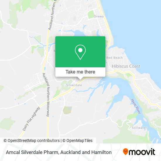 Amcal Silverdale Pharm map