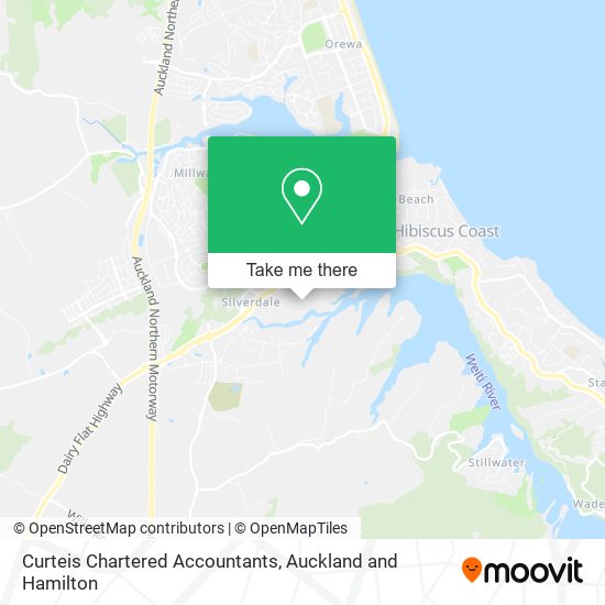 Curteis Chartered Accountants map