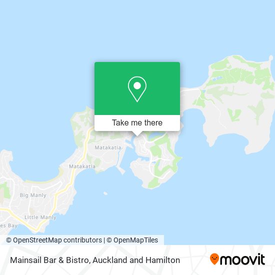 Mainsail Bar & Bistro map