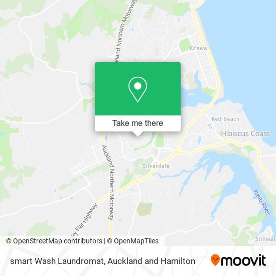 smart Wash Laundromat map