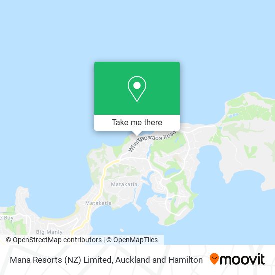 Mana Resorts (NZ) Limited map