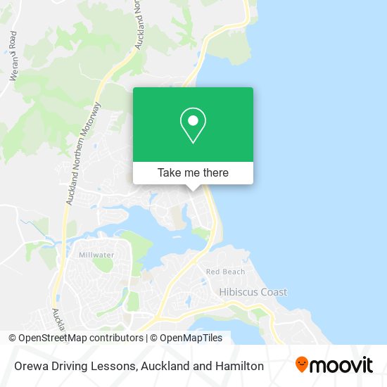 Orewa Driving Lessons地图