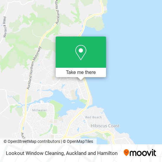 Lookout Window Cleaning map