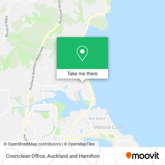 Crestclean Office map
