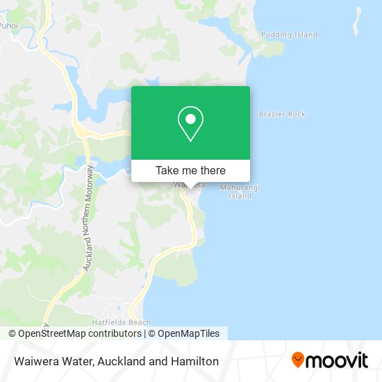 Waiwera Water map