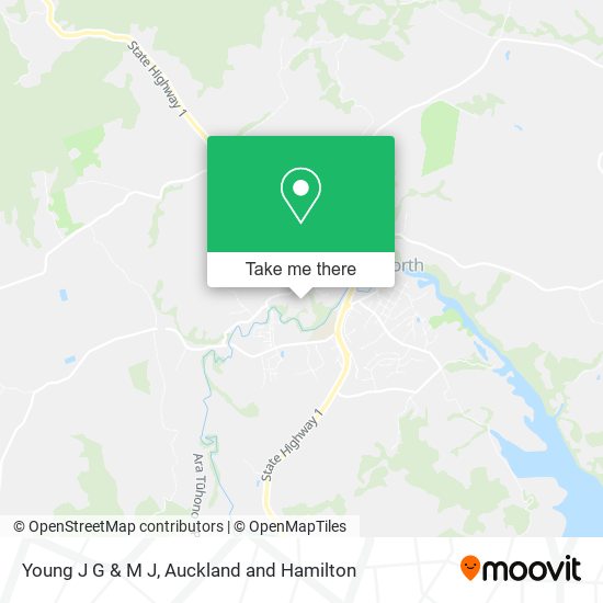 Young J G & M J map