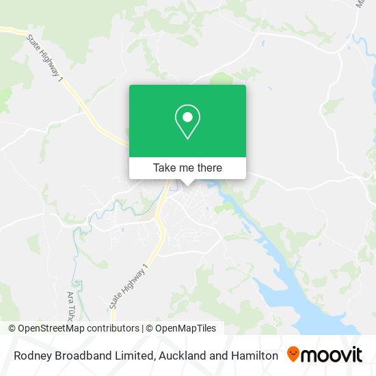 Rodney Broadband Limited map