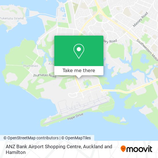 ANZ Bank Airport Shopping Centre map