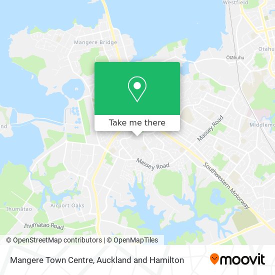 Mangere Town Centre map