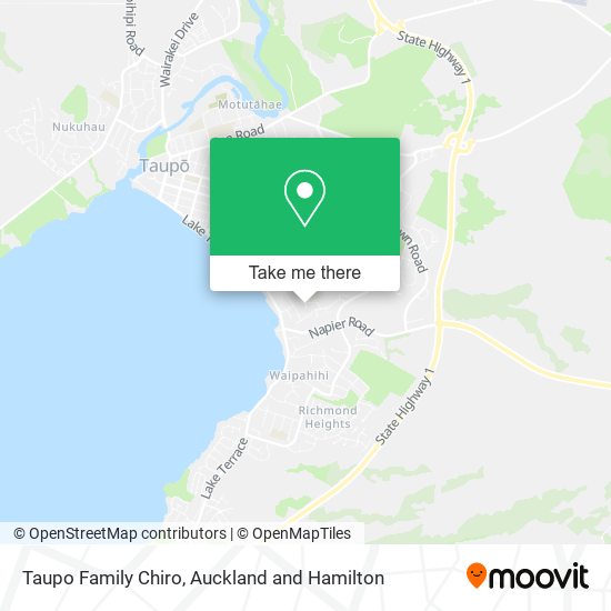 Taupo Family Chiro地图