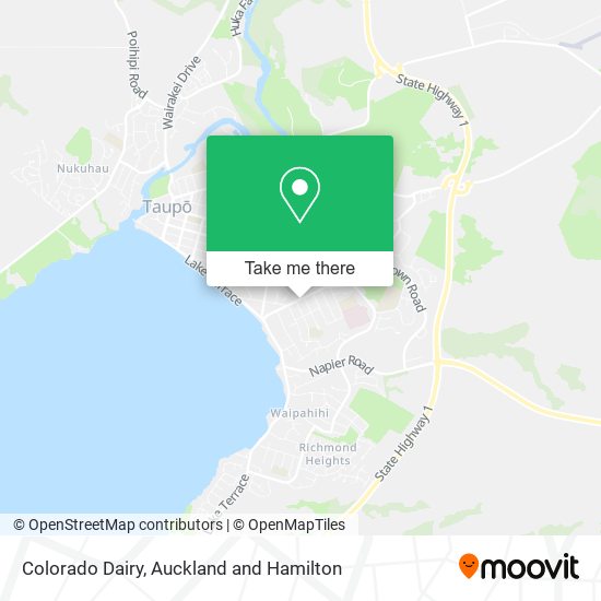 Colorado Dairy map