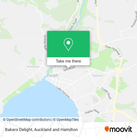 Bakers Delight map