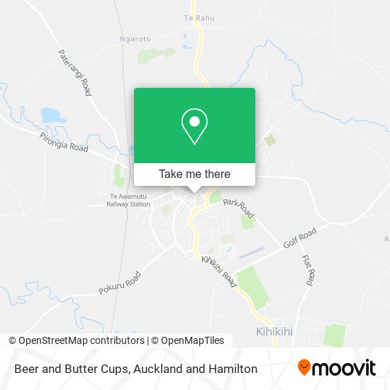 Beer and Butter Cups map