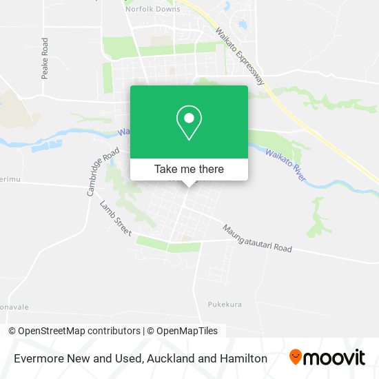 Evermore New and Used map