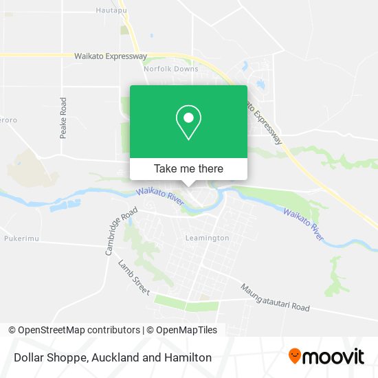 Dollar Shoppe map
