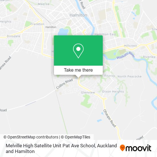 Melville High Satellite Unit Pat Ave School map