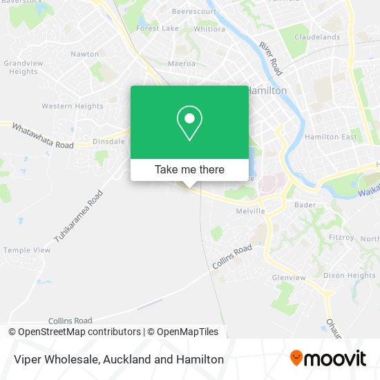 Viper Wholesale map