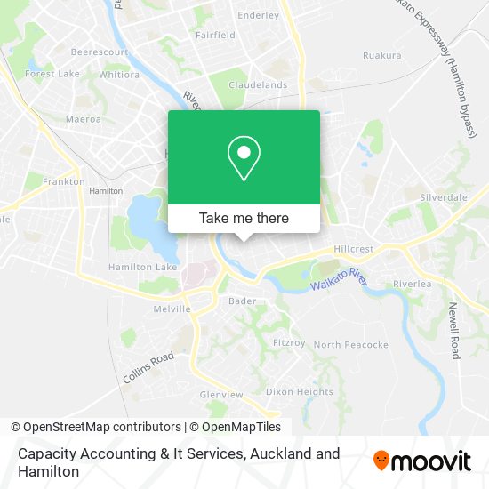 Capacity Accounting & It Services map