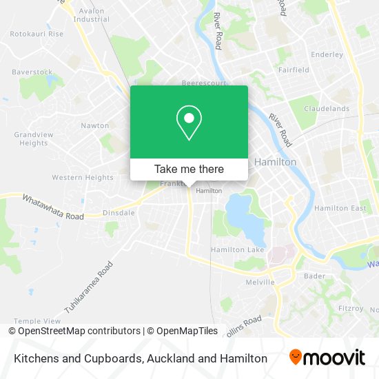 Kitchens and Cupboards map