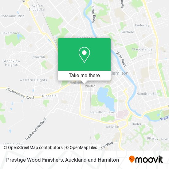 Prestige Wood Finishers map