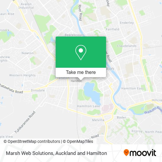 Marsh Web Solutions map