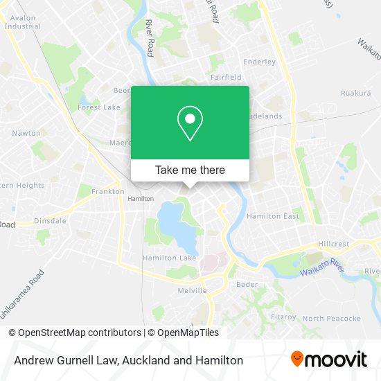 Andrew Gurnell Law map
