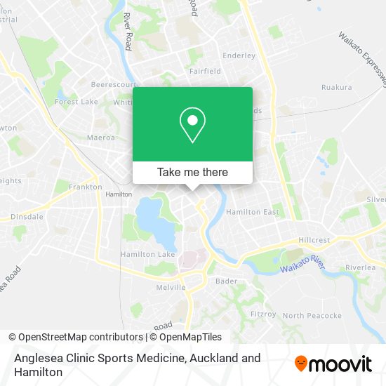 Anglesea Clinic Sports Medicine map