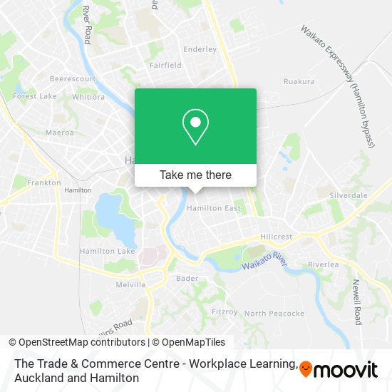 The Trade & Commerce Centre - Workplace Learning map