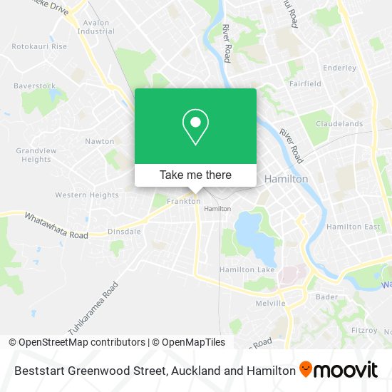 Beststart Greenwood Street map