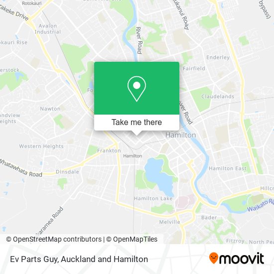 Ev Parts Guy map