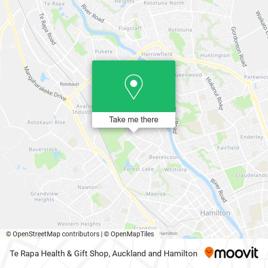 Te Rapa Health & Gift Shop map