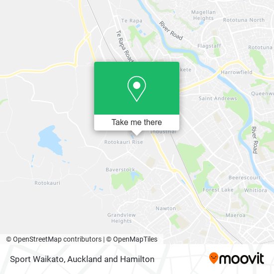 Sport Waikato地图