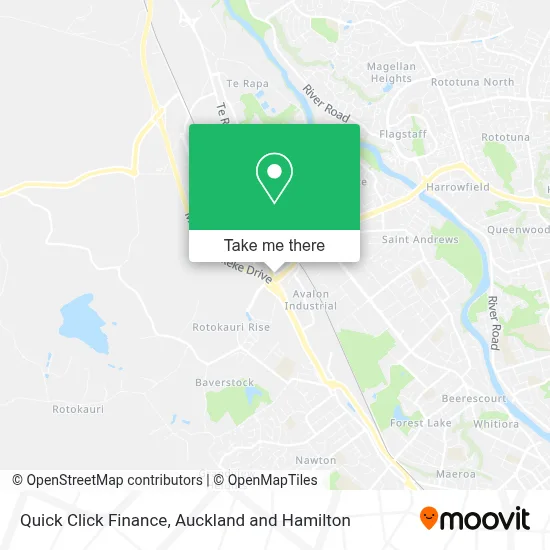 Quick Click Finance map