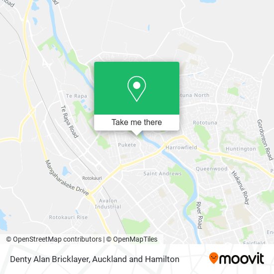 Denty Alan Bricklayer map