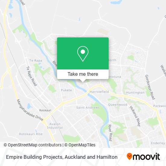 Empire Building Projects map