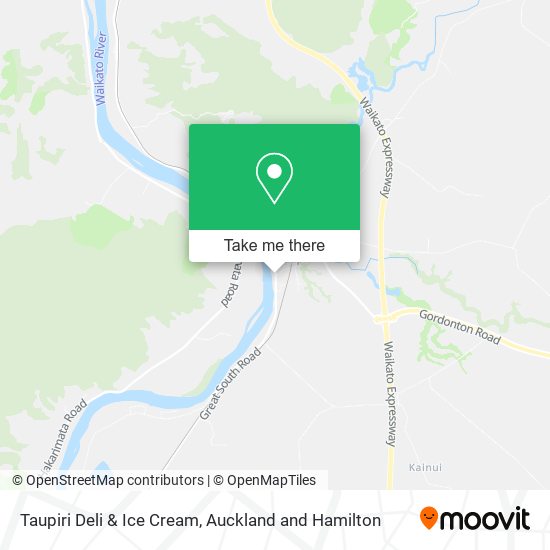 Taupiri Deli & Ice Cream map