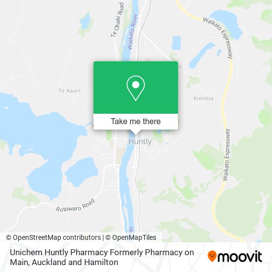 Unichem Huntly Pharmacy Formerly Pharmacy on Main map