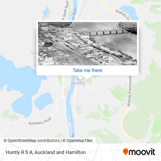 Huntly R S A map