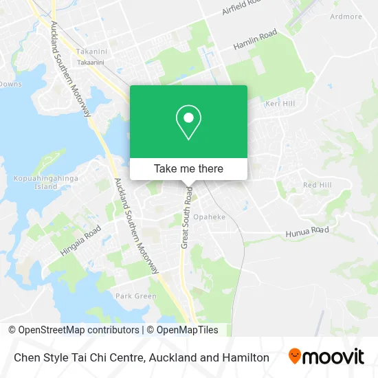 Chen Style Tai Chi Centre map