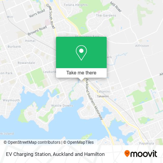 EV Charging Station map